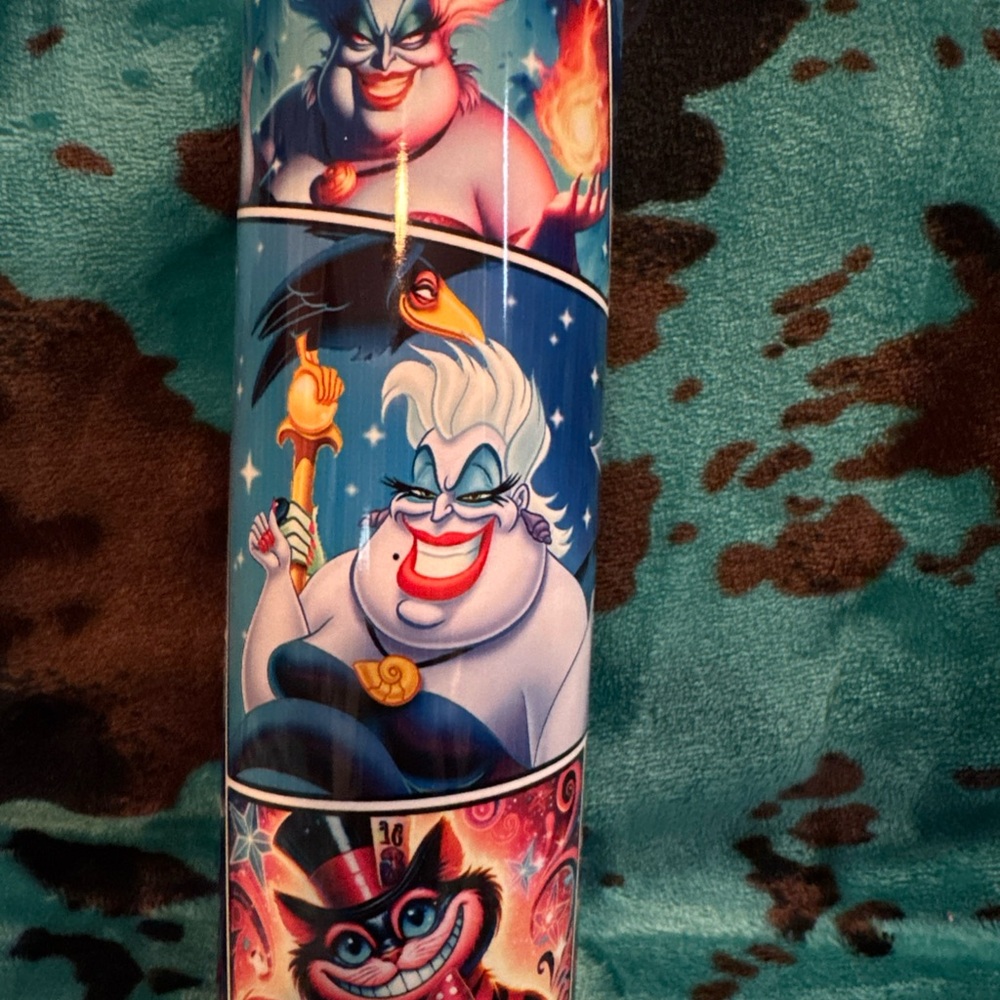 Villainous Character Coffee Tumbler - Multicolor